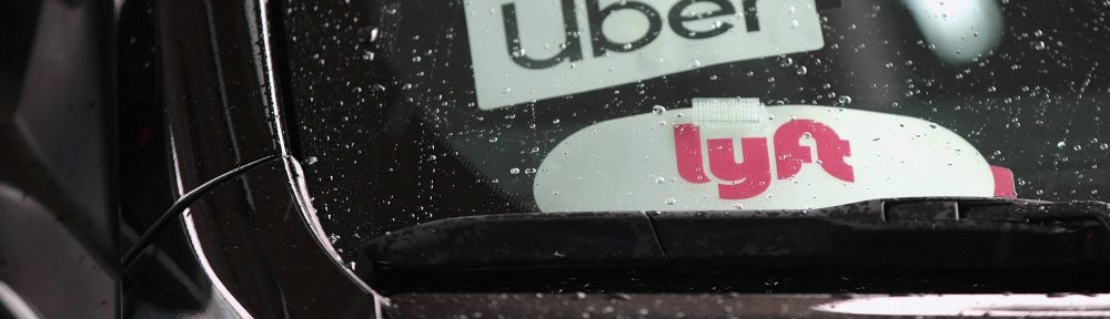 Uber & Lyft placards